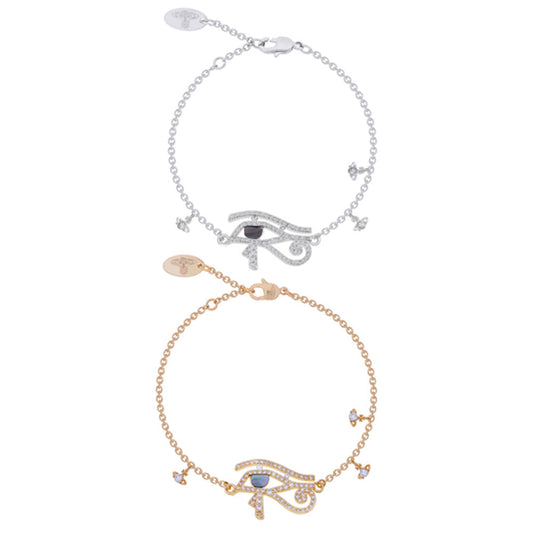 Vivienne Westwood Horus eye bracelet ins sweet style high sense