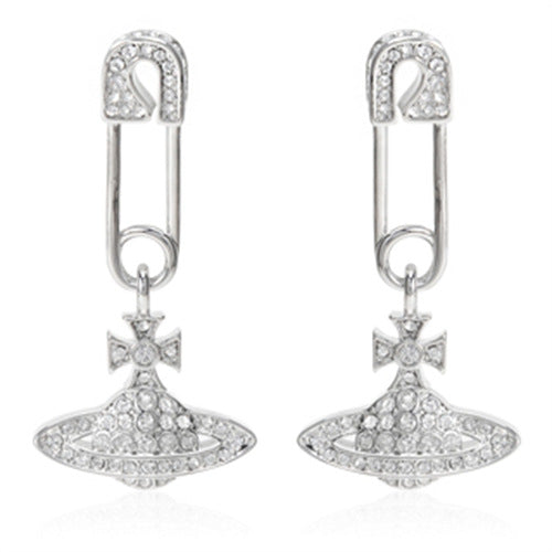 Vivienne  Westwood women's fashion Japanese and Korean earrings
