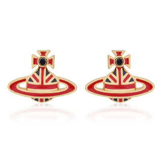 Vivienne Westwood M series European and American punk earrings