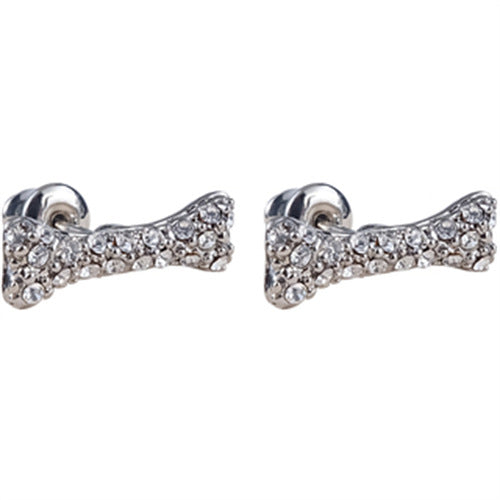 Vivienne Westwood small bone series ear studs versatile personality punk