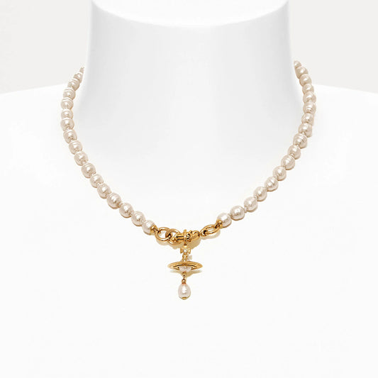 Vivienne Westwood ALEKSA Baroque Pearl  Necklace