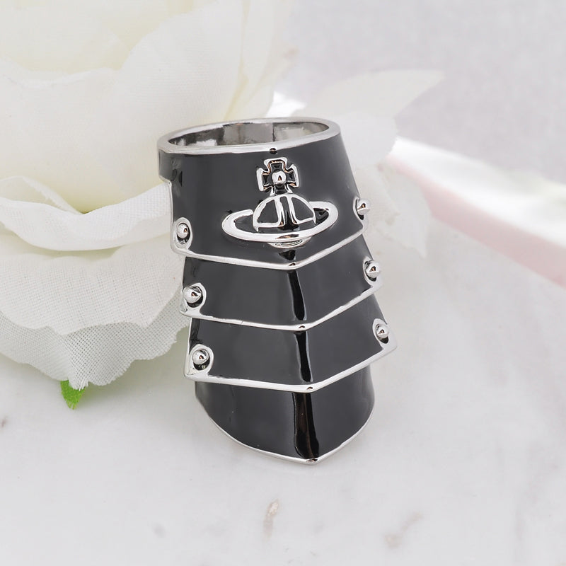 vivienne westwood japan colorful armor  rings