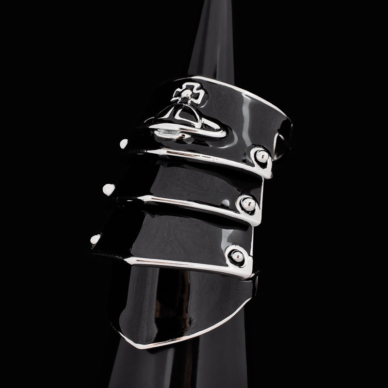 vivienne westwood japan colorful armor  rings